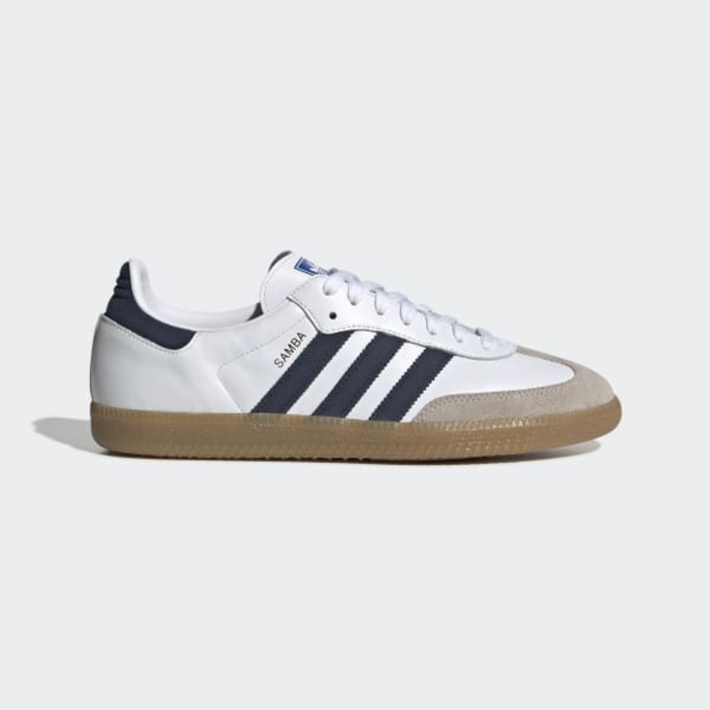 adidas Samba OG Cloud White Collegiate Navy